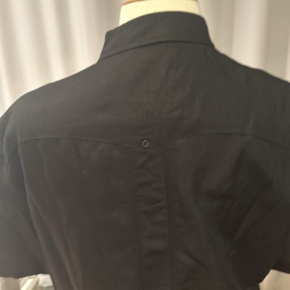 Cubavera Black L Guyavera shirt - Picture 3 of 5